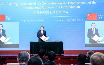 Organização Internacional para Mediação: 33 países assinam convenção em Hong Kong